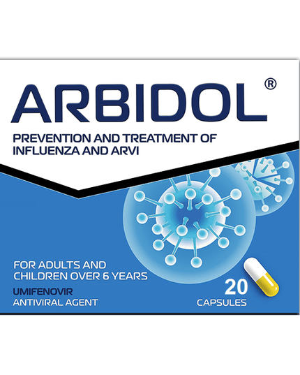 Arbidol 100mg 20 caps