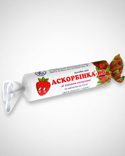 Ascorbic Acid "Askorbinka", 10 Tab