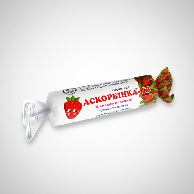 Ascorbic Acid "Askorbinka", 10 Tab