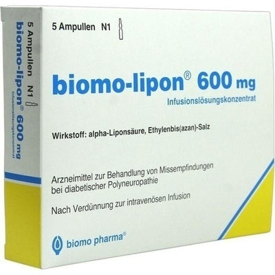 BIOMO-lipon® 600 mg – 5 Ampoules