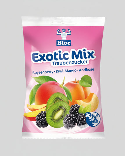 BLOC Traubenzucker are glucose (dextrose) tablets designed to provide a rapid source of energy.
They are commonly used to support mental performance, concentration, and physical activity, especially during periods of increased demand such as work, study, travel, or sports