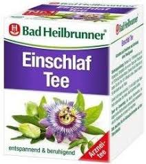 Bad Heilbrunner Falling Asleep Tea, 8 Filter Bags  Herbal Passionflower Tea for Relaxation & Bedtime Support