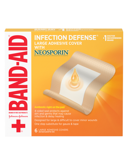 Band Aid, Band-Aid, Infection Defense, Neosporin Bandages, Antibiotic Bandages, First Aid Antibiotic, Wound Care, Adhesive Bandages, Infection Prevention, Minor Cuts, Scrapes, Abrasions, Minor Burns, Sterile Bandages, Neomycin Sulfate, Bacitracin Zinc, Polymyxin B Sulfate, First Aid Supplies, Family First Aid, Wound Protection, Банд Эйд, Неоспорин, Антибактериальный Пластырь, Пластырь С Антибиотиком, Первая Помощь, Уход За Ранами, Защита От Инфекции, Стерильный Пластырь, Порезы, Ссадины, Ожоги, Аптечка, Ban
