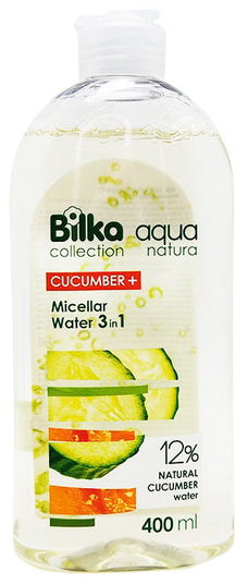 Agua Micelar Bilka 3 en 1 Aqua Natura 400 ml (Билка Мицеллярная Вода 3-в-1)