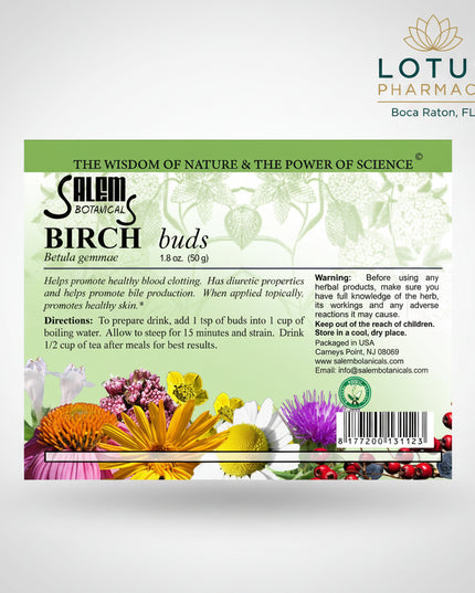 Birch Buds (Березовые почки) are dried buds of the birch tree traditionally used in Eastern European and Russian herbal practice. They are valued primarily in herbal preparations designed to support normal urinary function, natural fluid elimination, and general kidney and bladder wellness.
