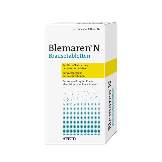 Box of Blemaren N Brausetabletten on a white background