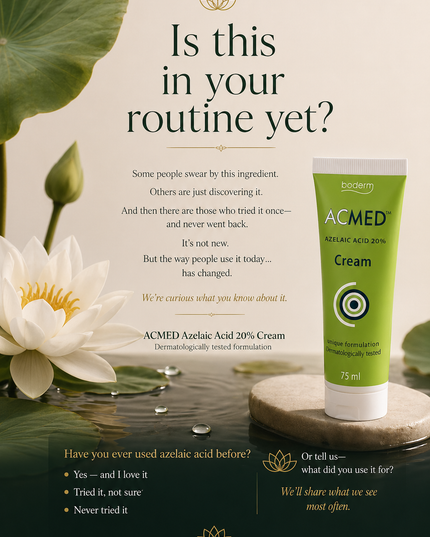 Boderm Acmed Azelaic Acid 20% Face Cream – 75 ml