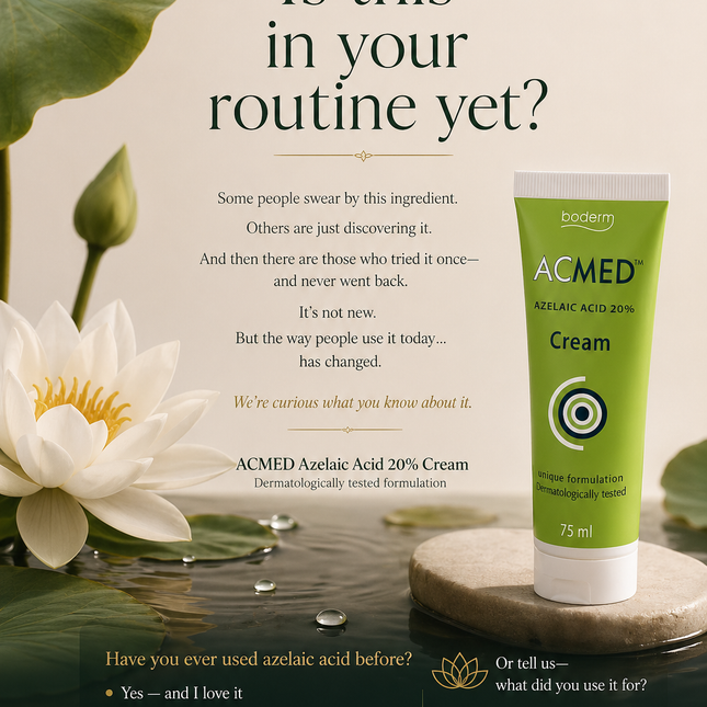 Boderm Acmed Azelaic Acid 20% Face Cream – 75 ml