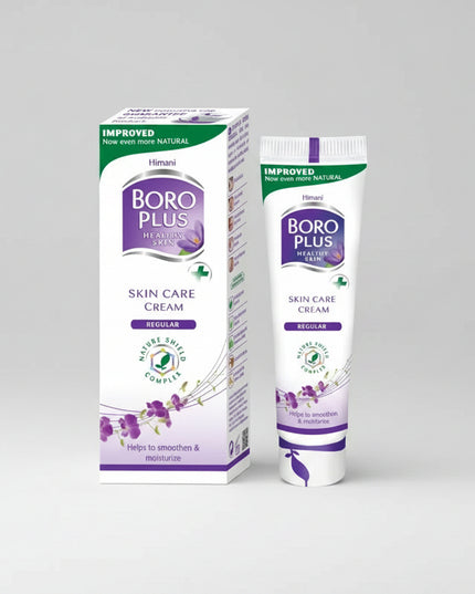 Boro Plus Cream is a herbal antiseptic skin care cream formulated with natural plant-based ingredients known for their soothing and protective properties. The formula helps cleanse the skin, support skin comfort, and maintain healthy-looking skin
