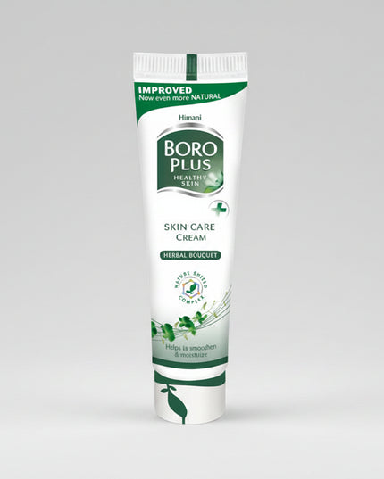 Boro Plus Cream is a herbal antiseptic skin care cream formulated with natural plant-based ingredients known for their soothing and protective properties. The formula helps cleanse the skin, support skin comfort, and maintain healthy-looking skin