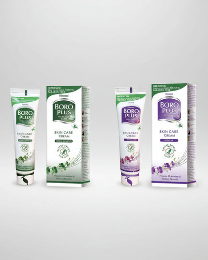 Boro Plus Cream is a herbal antiseptic skin care cream formulated with natural plant-based ingredients known for their soothing and protective properties. The formula helps cleanse the skin, support skin comfort, and maintain healthy-looking skin