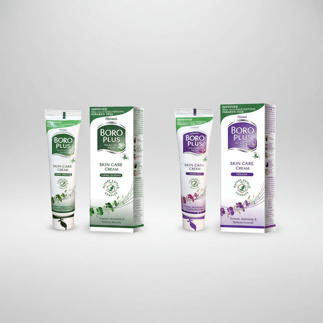 Boro Plus Cream is a herbal antiseptic skin care cream formulated with natural plant-based ingredients known for their soothing and protective properties. The formula helps cleanse the skin, support skin comfort, and maintain healthy-looking skin