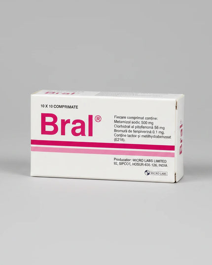 bral, bral tablets, metamizole sodium, pitofenone, fenpiverinium bromide, antispasmodic, abdominal cramps, intestinal spasms, biliary colic, renal colic, urinary spasms, menstrual cramps, dysmenorrhea, pain relief, smooth muscle relaxant, european pharmacy, брал, брал таблетки, метамизол натрия, питофенон, фенпивериния бромид, спазмолитик, боли в животе, почечная колика, желчная колика, менструальная боль, bral, metamizol sódico, pitofenona, fenpiverinio, antiespasmódico, cólicos abdominales, cólico renal, 