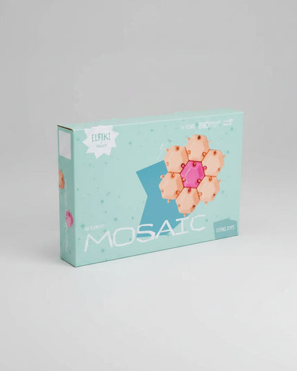 Bring color and creativity to your child’s playtime with&nbsp;ELFIKI Mosaic, a vibrant educational toy that turns learning into art! Perfect for developing fine motor skills, logic, and imagination through fun, hands-on play.

Children can place colorful pegs into the board, creating endless patterns while learning about shapes, colors, and coordination.