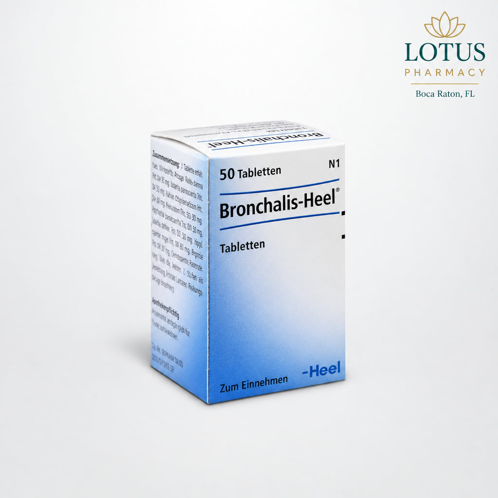 Bronchalis-Heel® Tablets, 50 ct – Lotus Pharmacy & Kids Boutique