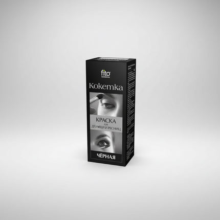 Brow And Lash Dye “Coquette” Shade Black 10 g – FitoCosmetic  