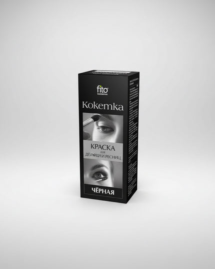 Brow And Lash Dye “Coquette” Shade Black 10 g – FitoCosmetic  