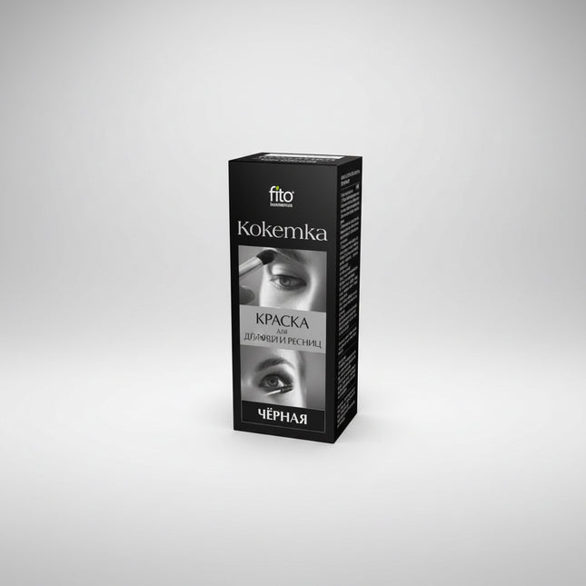Brow And Lash Dye “Coquette” Shade Black 10 g – FitoCosmetic  