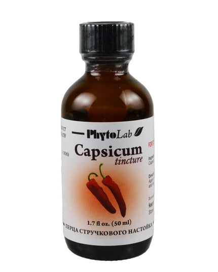Tintura de capsicum – Tintura herbal de efecto calor para el bienestar de articulaciones y músculos, 50 ml