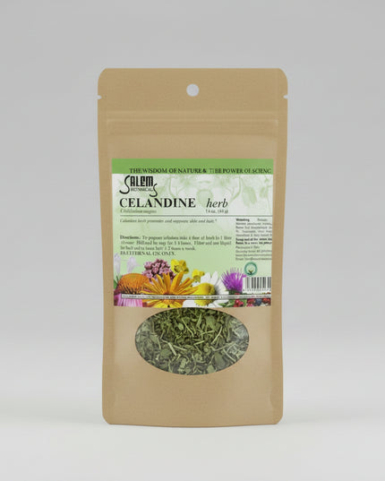 Celandine herb is a&nbsp;traditional medicinal plant widely used in herbal practice to support healthy skin and hair. It contains naturally occurring bioactive compounds that have been valued for their cleansing, soothing, and supportive properties, especially in external applications.