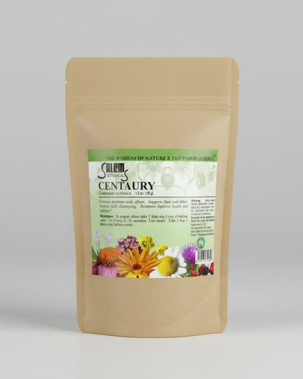 Centaury Herb is a traditional botanical used in herbal wellness practices to help support digestive balance, liver and kidney function, and general metabolic comfort. Known for its naturally bitter plant compounds, centaury is commonly prepared as a herbal infusion and incorporated into daily herbal routines aimed at maintaining internal wellness.