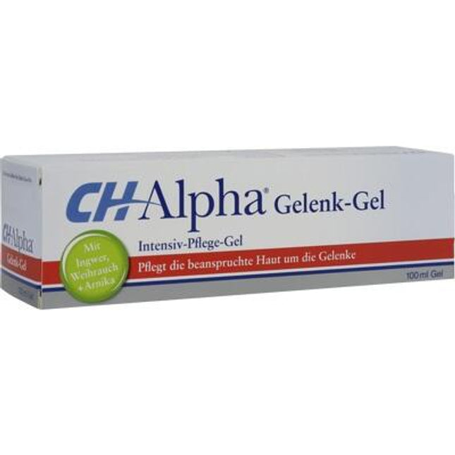 Box of CH Alpha Gelenk-Gel on a white background