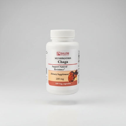 Chaga is a mushroom (Inonotus obliquus) traditionally valued in Northern and Eastern European herbal practice. It is naturally rich in antioxidants and bioactive compounds and is commonly used to support immune balance, metabolic function, and overall vitality.