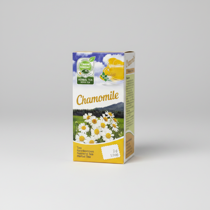 Chamomile Herbal Tea is a gentle, naturally caffeine-free wellness tea known for its calming, digestive, and soothing properties. Rich in natural flavonoids and antioxidants, chamomile has been traditionally used to promote relaxation, restful sleep, digestive comfort, and immune support.
