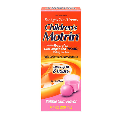 Children's Motrin, Motrin Kids, Ibuprofen Suspension, Ibuprofen 100 mg 5 mL, Children's Fever Reducer, Children's Pain Reliever, Bubble Gum Flavor, Pediatric Ibuprofen, Kids Cold And Flu Relief, Fever Relief For Children, Headache Relief, Toothache Relief, Sore Throat Relief, NSAID, Children's Medicine, Family Wellness, Children's Health, Детский Мотрин, Ибупрофен Для Детей, Суспензия Ибупрофен, Жаропонижающее Для Детей, Детское Обезболивающее, Боль В Горле, Простуда, Грипп, Детское Здоровье, Motrin Infanti