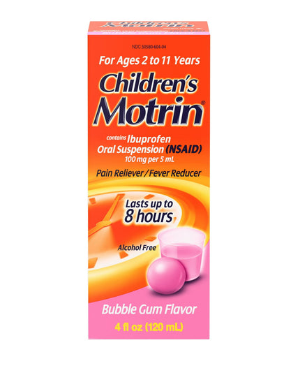 Children's Motrin, Motrin Kids, Ibuprofen Suspension, Ibuprofen 100 mg 5 mL, Children's Fever Reducer, Children's Pain Reliever, Bubble Gum Flavor, Pediatric Ibuprofen, Kids Cold And Flu Relief, Fever Relief For Children, Headache Relief, Toothache Relief, Sore Throat Relief, NSAID, Children's Medicine, Family Wellness, Children's Health, Детский Мотрин, Ибупрофен Для Детей, Суспензия Ибупрофен, Жаропонижающее Для Детей, Детское Обезболивающее, Боль В Горле, Простуда, Грипп, Детское Здоровье, Motrin Infanti