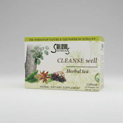 Cleanse Well Herbal Tea is a caffeine-free tea blend made with selected botanicals traditionally used to support gentle digestive cleansing and promote overall digestive tract comfort. It is crafted for daily or seasonal use as part of a balanced wellness routine.