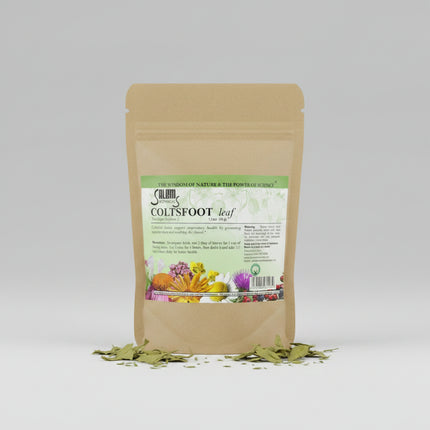 Coltsfoot Leaf is a traditional herbal remedy derived from the leaves of Tussilago farfara, widely used in herbal practice to support respiratory health and throat comfort.