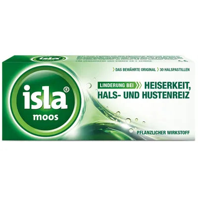Isla Moos 60 throat lozenges