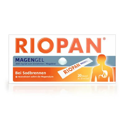 RIOPAN® Magen Gel 3X10ml sachets - for heartburn and acid-related stomach complaints
