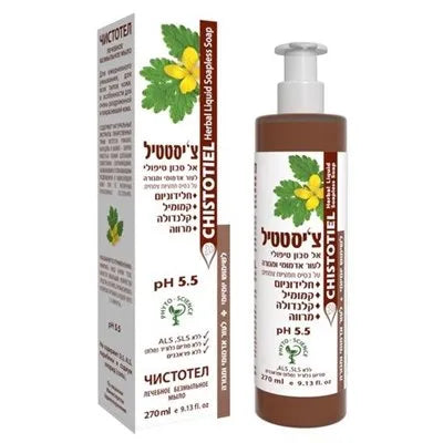 DAN Pharm Chistotel Liquid Soap for Sensitive & Problem-Prone Skin – 250 ml