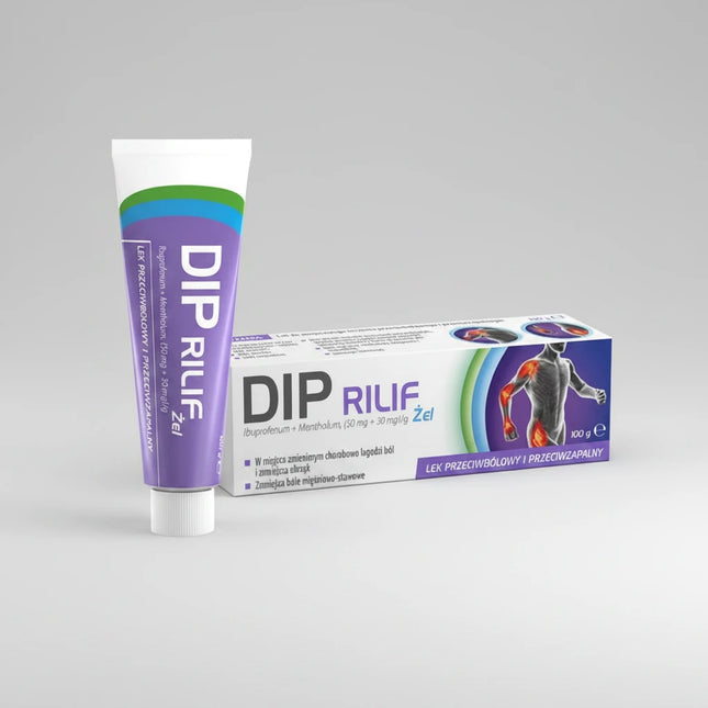 Deep Relief Gel is a fast-absorbing topical gel designed to support relief from muscle and joint discomfort. It combines anti-inflammatory and cooling ingredients that work locally at the site of application, helping provide a soothing sensation and comfort after physical activity or strain.