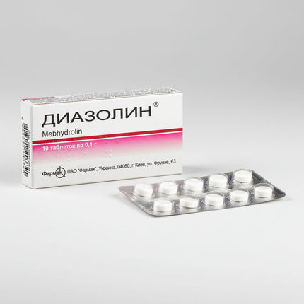 Diazolin is an&nbsp;antihistamine medication used to help relieve symptoms associated with allergic reactions. It works by blocking histamine receptors, helping reduce itching, swelling, sneezing, tearing, skin irritation, and nasal discomfort caused by allergens.

Diazolin is commonly used for seasonal and perennial allergies, food and medication reactions, and various allergic skin conditions. It provides effective symptom relief while being suitable for short-term or supportive allergy care when used as 