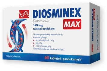 Diosminex Max 1000mg 60 tablets
