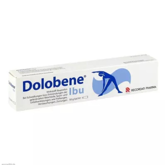 Dolobene ibu packaging on a white background