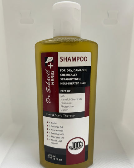 Dr. Schavit Herbs Herbal Shampoo for Dry, Heat-Treated Hair is a plant-based hair care formula designed to gently cleanse, nourish, and restore vitality to dry, damaged, color-treated, or heat-processed hair. Formulated with botanical extracts, natural oils, antioxidants, and vitamins, this herbal shampoo helps maintain scalp health while supporting stronger, softer, and more resilient hair.&nbsp;
