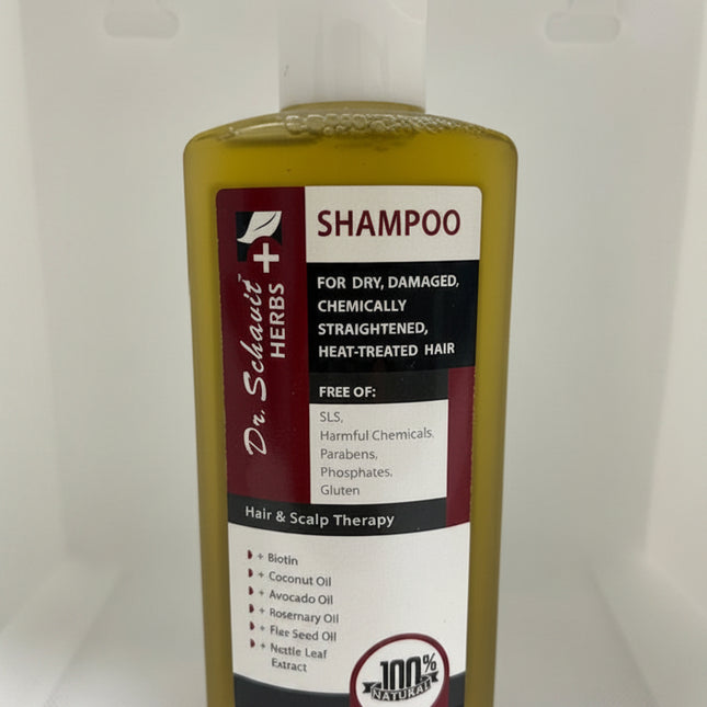 Dr. Schavit Herbs Herbal Shampoo for Dry, Heat-Treated Hair is a plant-based hair care formula designed to gently cleanse, nourish, and restore vitality to dry, damaged, color-treated, or heat-processed hair. Formulated with botanical extracts, natural oils, antioxidants, and vitamins, this herbal shampoo helps maintain scalp health while supporting stronger, softer, and more resilient hair.&nbsp;