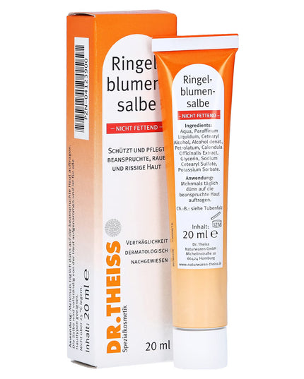 Dr. Theiss Calendula Ointment Non-Greasy (Доктор Тайсс Календула Мазь Нежирная), 20 ml