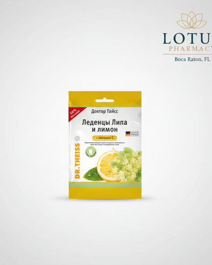 Dr. Theiss Cough Drops with Vitamin C (Леденцы от кашля с витамином C Доктор Тайсс) are herbal lozenges designed to provide soothing care for the throat and upper respiratory tract during periods of coughing, hoarseness, throat irritation, and discomfort.