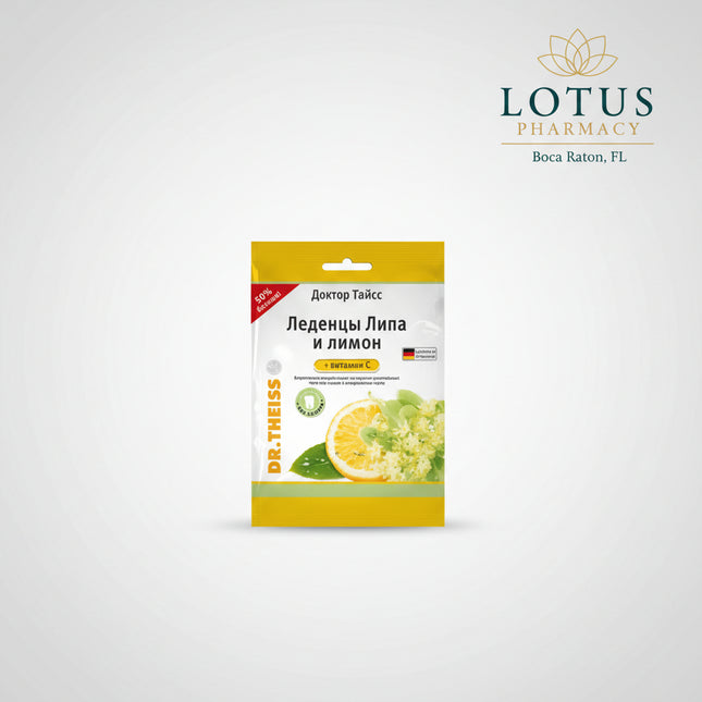 Dr. Theiss Cough Drops with Vitamin C (Леденцы от кашля с витамином C Доктор Тайсс) are herbal lozenges designed to provide soothing care for the throat and upper respiratory tract during periods of coughing, hoarseness, throat irritation, and discomfort.
