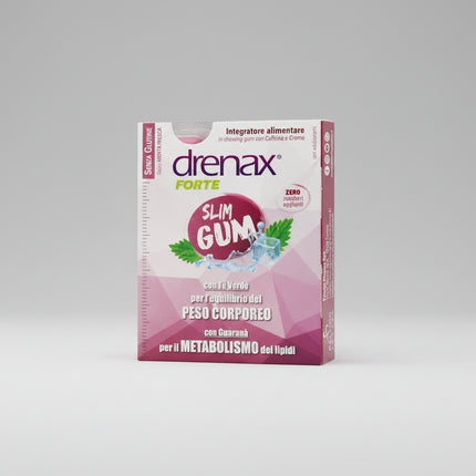 Drenax Forte Slim Gum is a&nbsp;chewing gum–based dietary supplement formulated to support weight control and lipid metabolism. Its convenient gum format makes it easy to use throughout the day, especially for those with an active lifestyle.