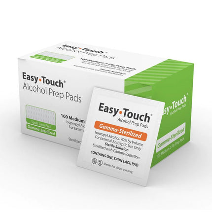Easy Touch, EasyTouch, Alcohol Prep Pads, Alcohol Swabs, Sterile Alcohol Pads, Isopropyl Alcohol 70%, Skin Disinfection, Antiseptic Wipes, Injection Prep, Diabetes Care, Blood Glucose Testing, Insulin Supplies, Medical Supplies, First Aid, Sterile Wipes, Gamma Sterilized, Skin Cleansing, Injection Site Preparation, Healthcare Supplies, Home Medical Supplies, Изи Тач, Спиртовые Салфетки, Антисептические Салфетки, Изопропиловый Спирт 70%, Подготовка К Инъекции, Диабетические Принадлежности, Дезинфекция Кожи, 