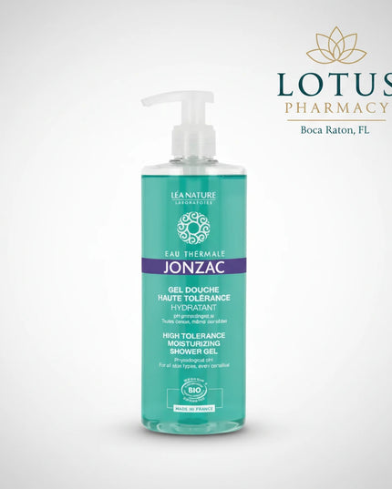 Eau Thermale Jonzac REhydrate Shower Gel is a gentle, sulphate-free cleansing formula designed to moisturise while respecting sensitive skin. Enriched with&nbsp;Jonzac Thermal Water (10%) and vegetable glycerin (2%), it helps support the skin’s hydrolipidic barrier and maintain natural hydration.