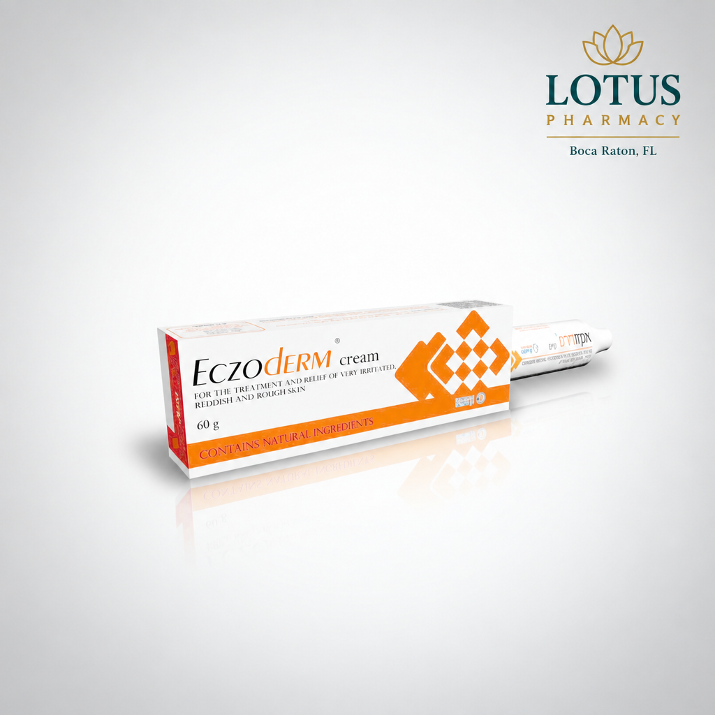 EczoDerm Relief Cream Soothing Anti-Itch Treatment for Sensitive Skin ...