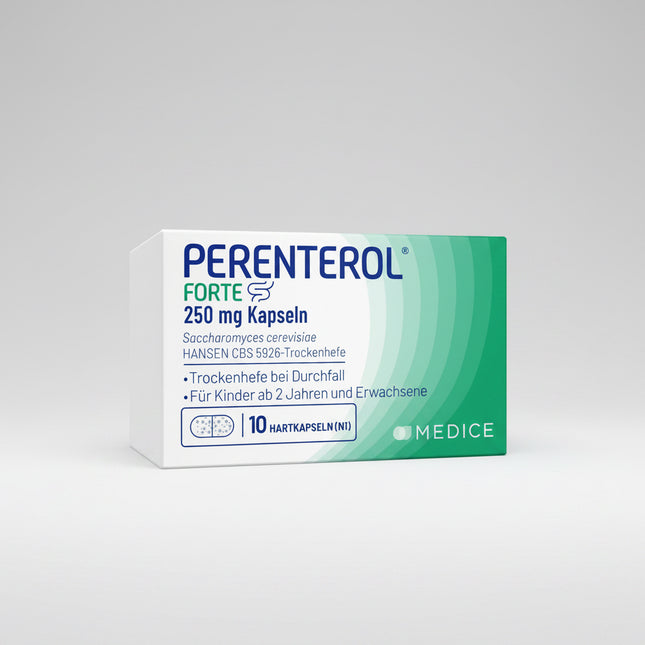 Enterol® / Perenterol® Forte is a&nbsp;probiotic medicinal yeast preparation designed to support digestive health by restoring the natural balance of intestinal flora. Each capsule contains a precise dose of Saccharomyces boulardii CNCM I-745, a clinically studied probiotic yeast known for its ability to help manage and prevent diarrhea and support gut integrity.