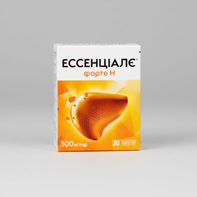 Essentiale 300 mg is a liver support supplement containing essential phospholipids 
